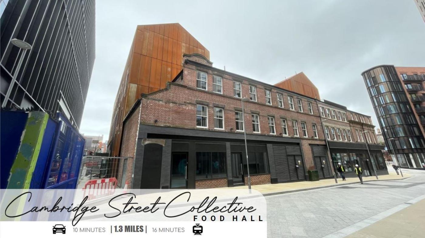 Central Studio - New - Free Wi-Fi - City Centre Sheffield Exterior foto